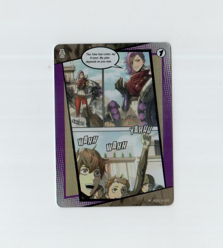 MLBB Mobile Legends X Kayou CCG Collectible Card Game Hands Of Destiny Series 01 MLHD01-N-001 Komik Version