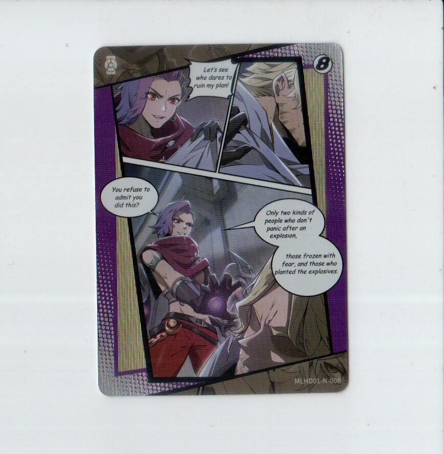 MLBB Mobile Legends Bang Bang X Kayou CCG Collectible Card Game Hands Of Destiny Series 01 MLHD01-N-008 Komik Version